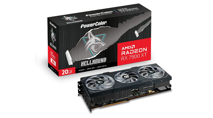 PowerColor Hellhound AMD Radeon RX 7900 XT 20GB GDDR6